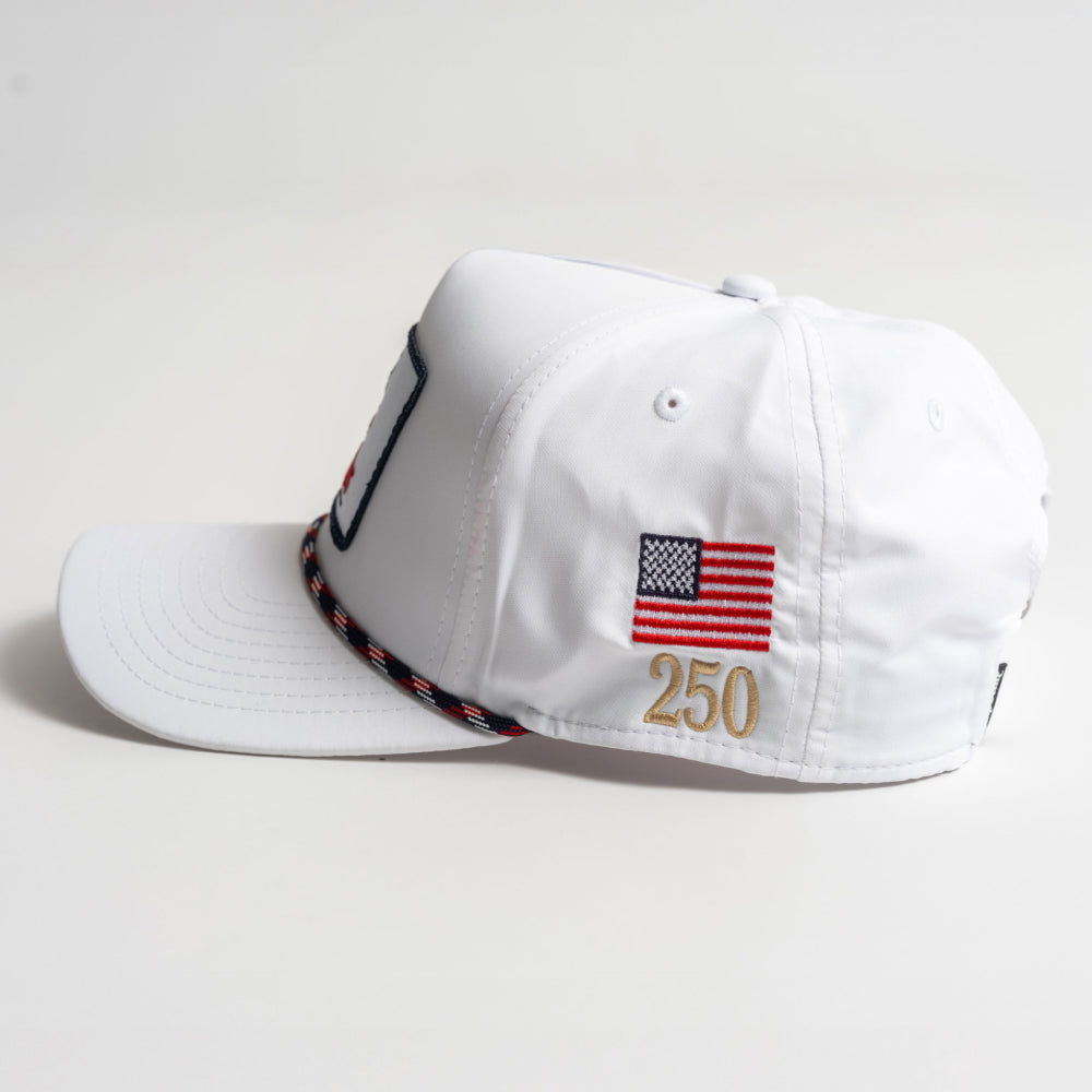America's 250th Edition • White Performance Hat